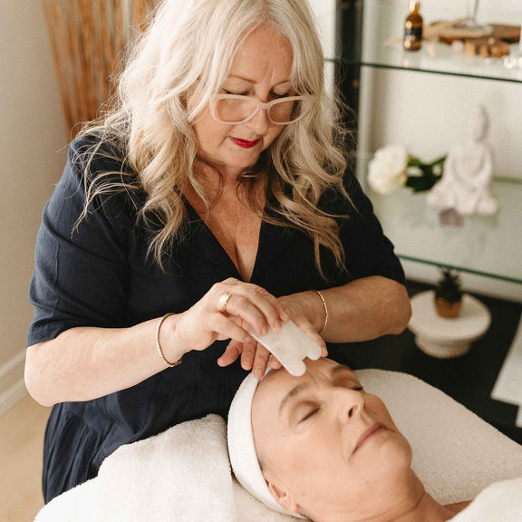 Q Gua Sha and Facial Cupping in-class training and certification for aestheticians