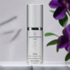 Quannessence Skincare, Infinity Collection, professional skincare, Holistic Beauty, Made in Canada, Naturally Sourced, Active ingredients, women-owned, Face, Serums, Qazul, Azul Rejuvenating Serum, Silver packaging with silver lid and pump